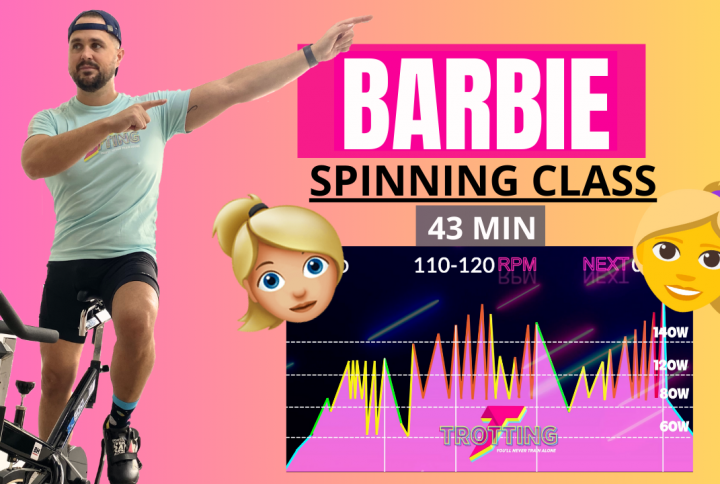 ¡Spinning Pink! La clase de spinning más divertida y original inspirada en Barbie 43 minutos