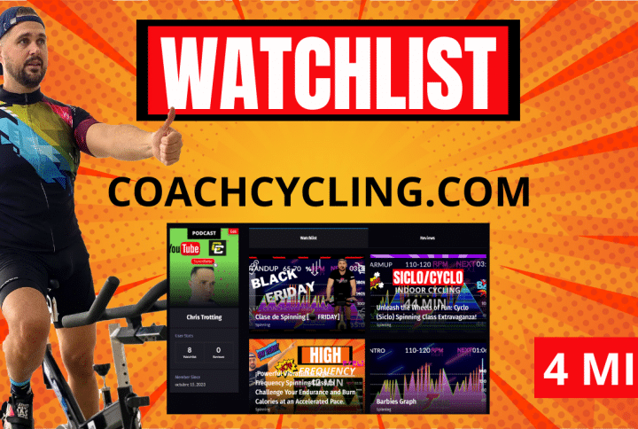 Domina CoachCycling: Cómo sacar el máximo provecho de tu Watchlist para organizar y guardar tus clases de spinning favoritas